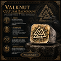 925 Sterling Silver Viking Valknut Ring – Nordic Norse Symbol Gothic Jewelry for Men